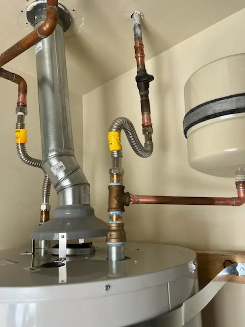 Water heater installation and plumbing repair in Taylor Center